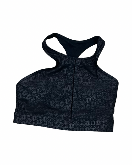 Athletic Bra By Zyia In Black & Grey, Size:Xs