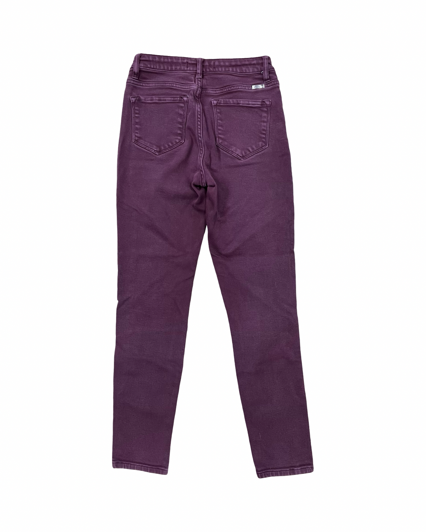 Jeans Skinny By Kancan In Maroon, Size:4