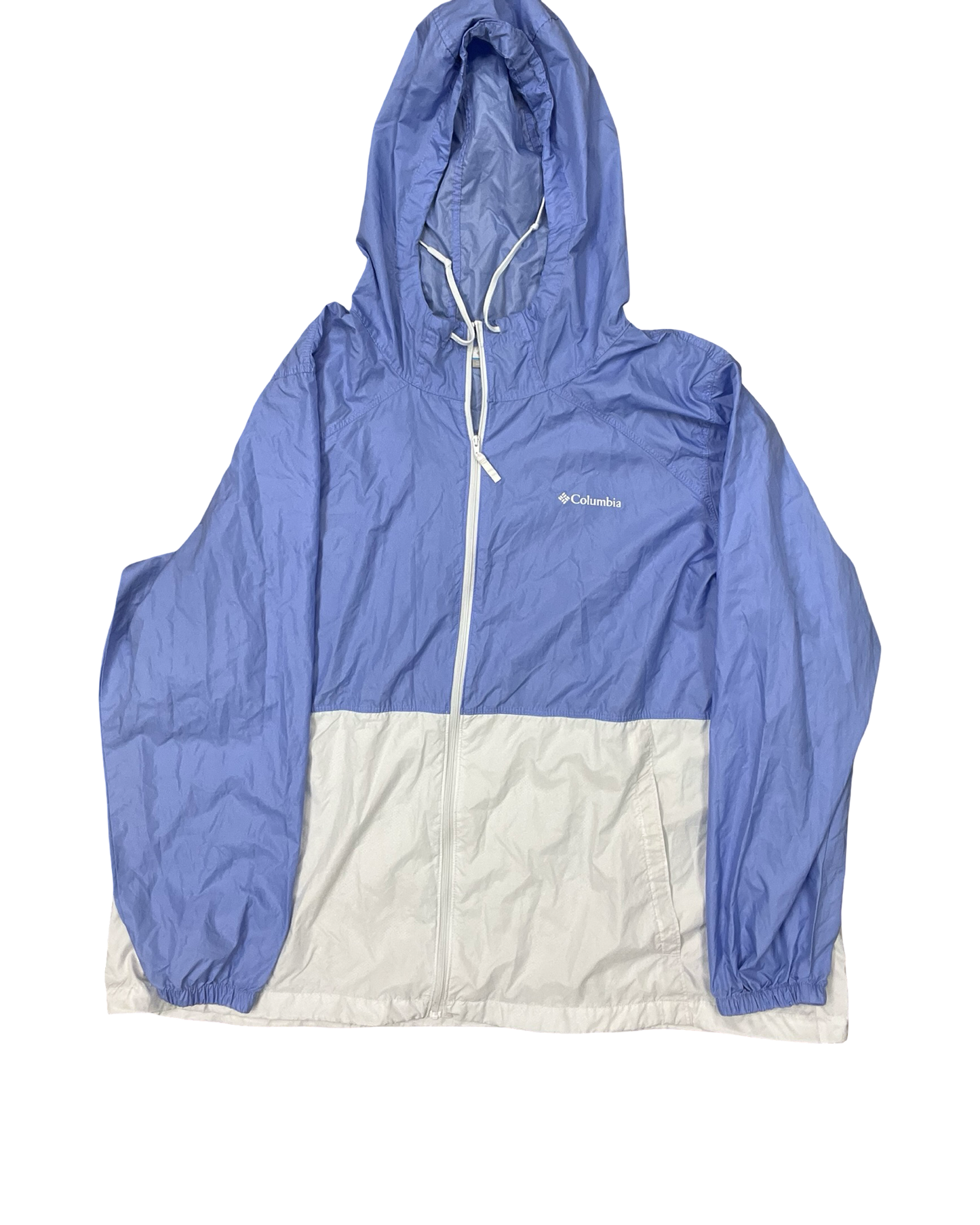 Jacket Windbreaker By Columbia In Blue, Size:3X