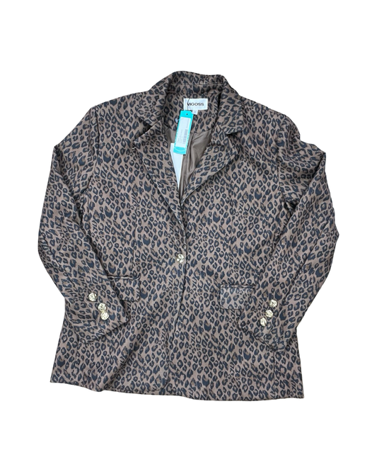 Blazer By Vigoss In Animal Print, Size:S