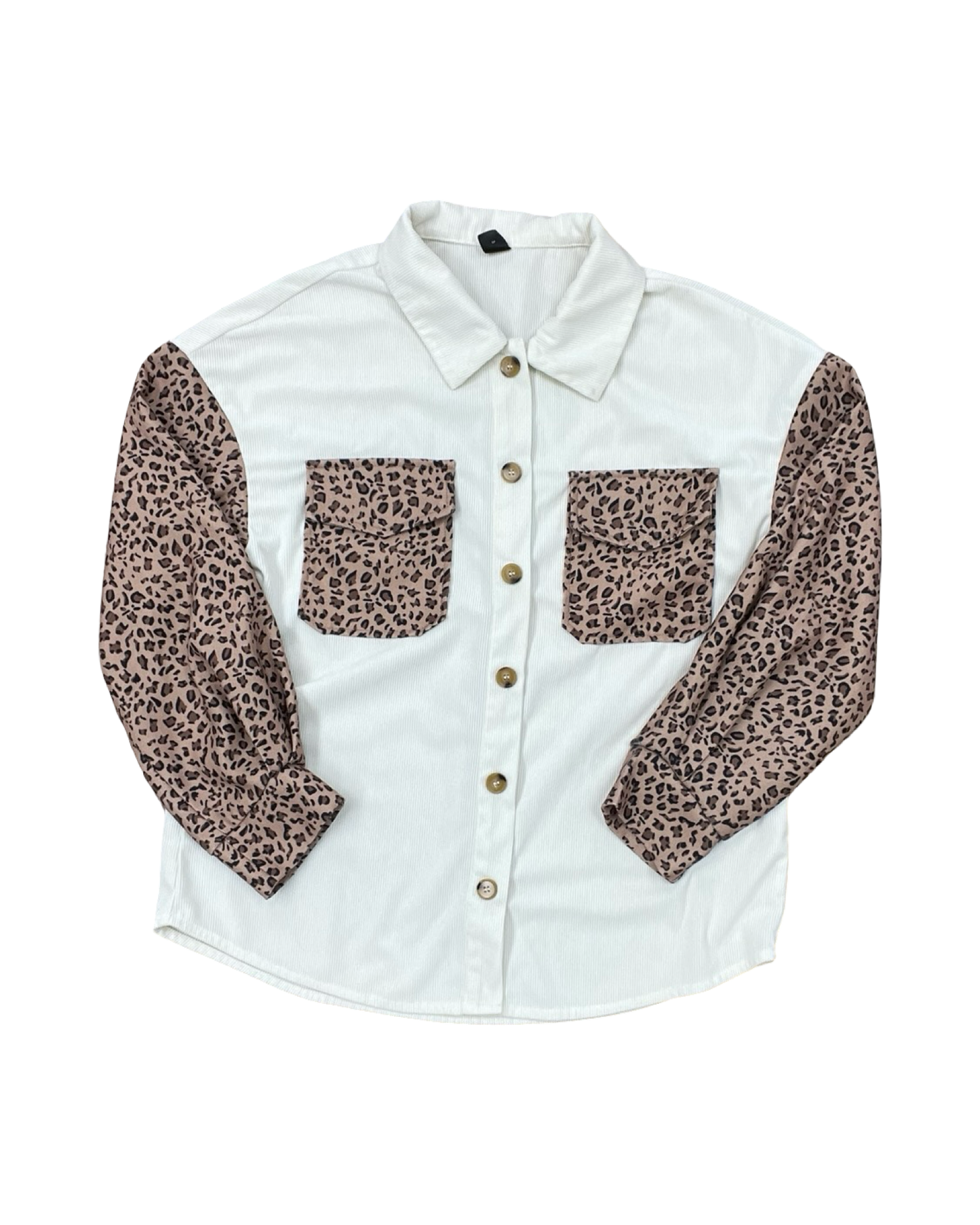 Blouse Ls By Shein In Cream, Size:S