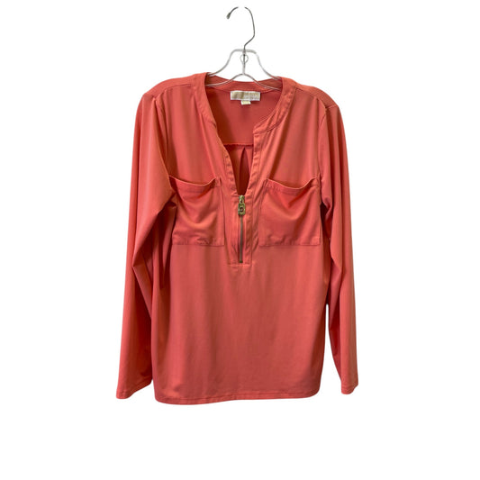 Top Ls By Michael By Michael Kors In Coral, Size:M