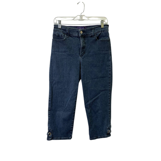 Pants Cropped By Not Your Daughters Jeans In Blue, Size:6