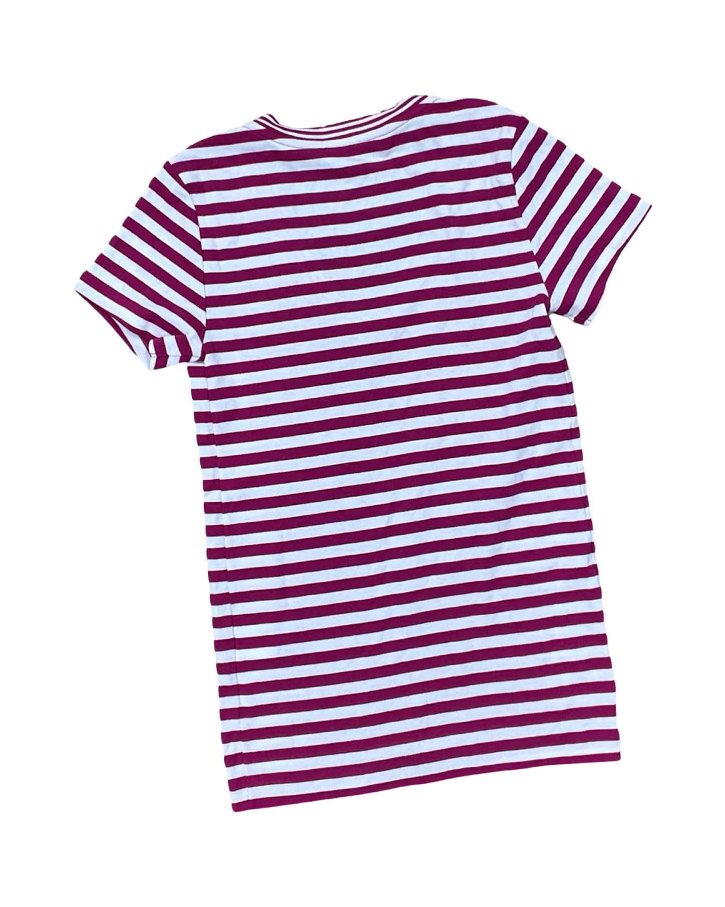Top Ss By Ralph Lauren In Pink & White, Size:S