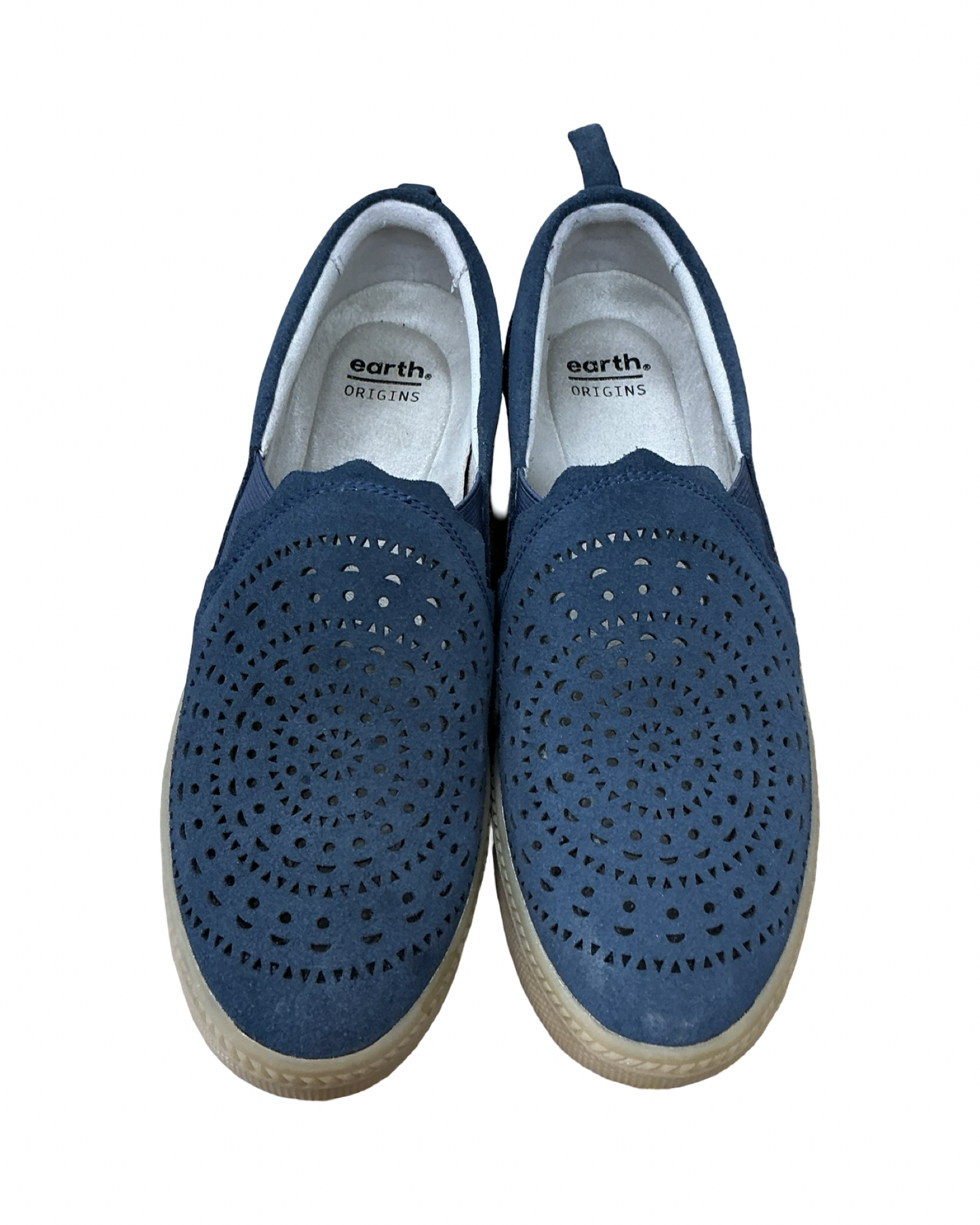 Shoes Flats By Earth Origins In Blue, Size:7