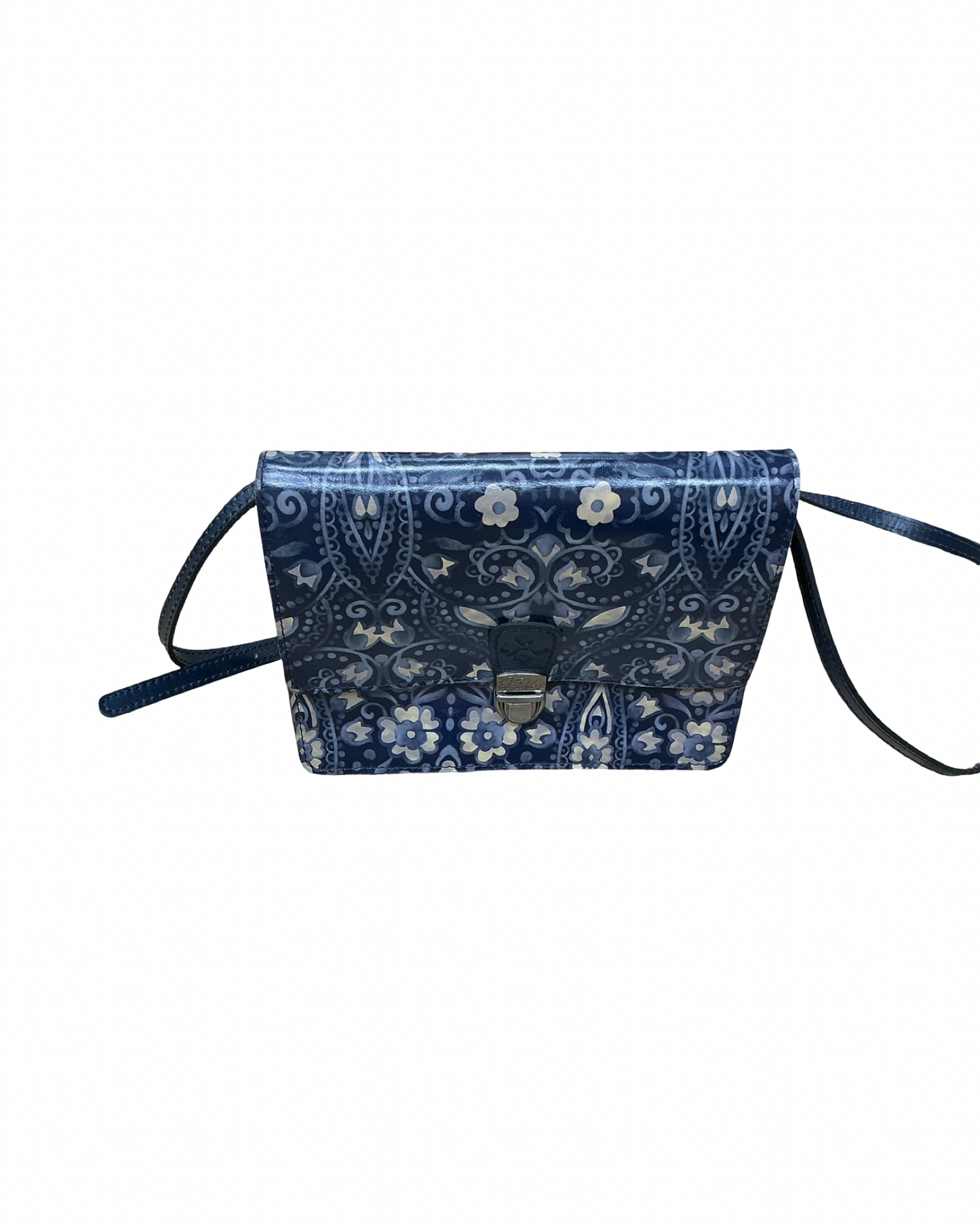 Crossbody Designer By Patricia Nash In Blue, Size:Small
