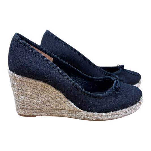 Shoes Heels Wedge By J. Crew In Black, Size:9.5