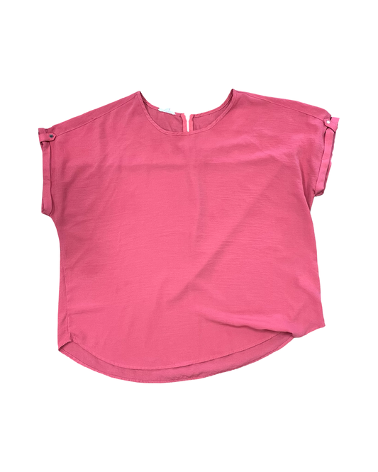 Top Ss By Maurices In Pink, Size:Xl
