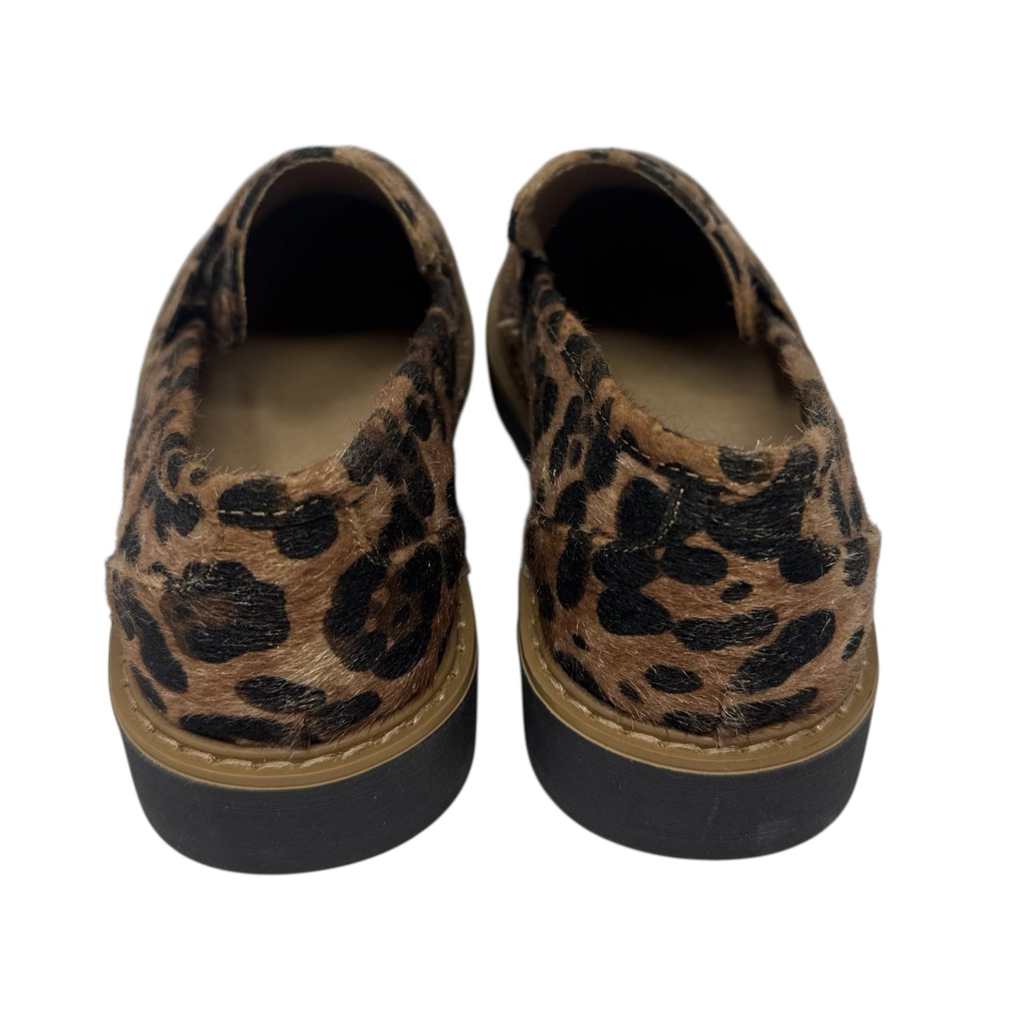Leopard Loafers Shoes Flats By Taryn Rose Shoes In Animal Print, Size: 7