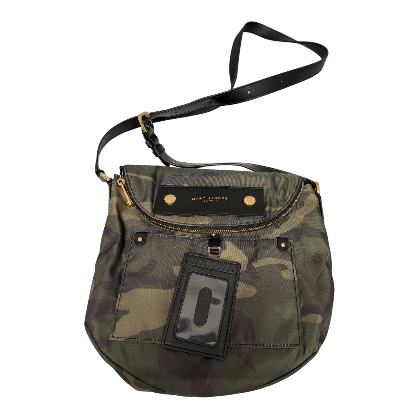 Crossbody Designer By Marc By Marc Jacobs In Camouflage Print, Size:Medium
