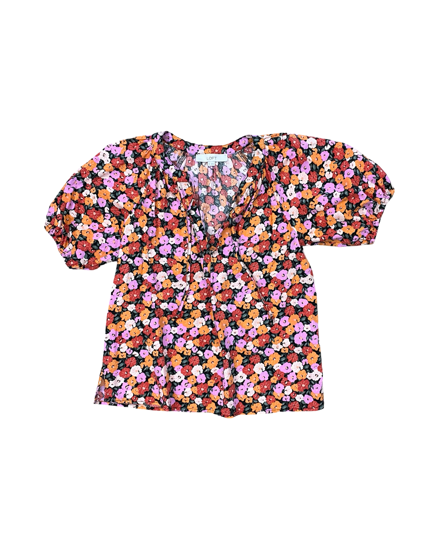 Top Ss By Loft In Multi, Size:Xs