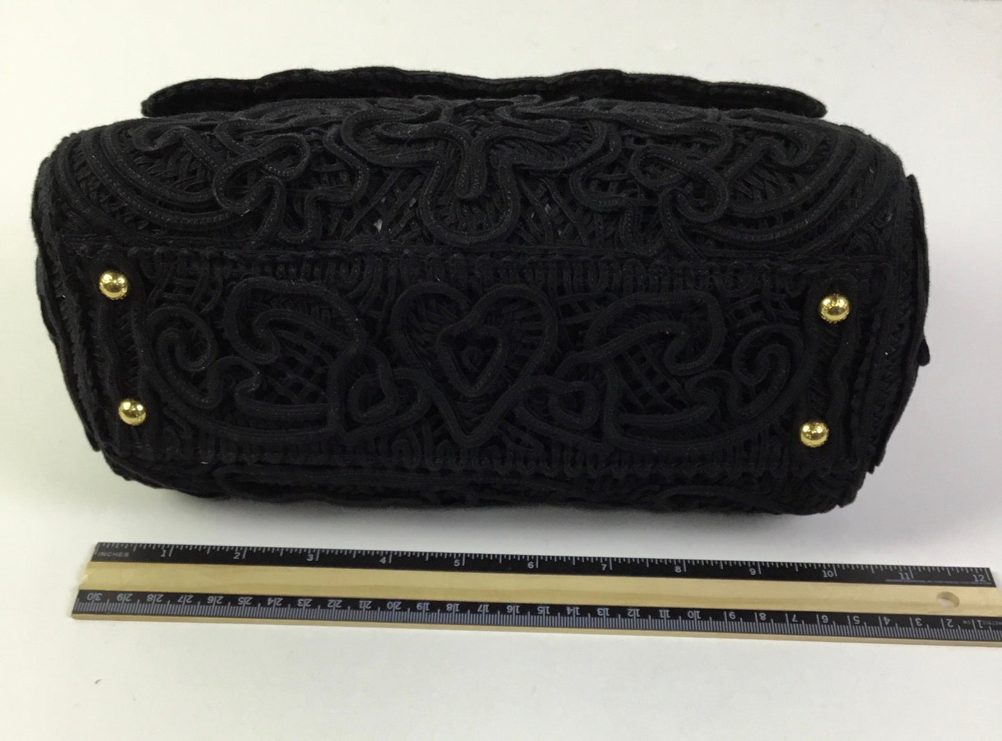 Handbag Luxury Designer By Dolce And Gabbana In Black, Size:Medium