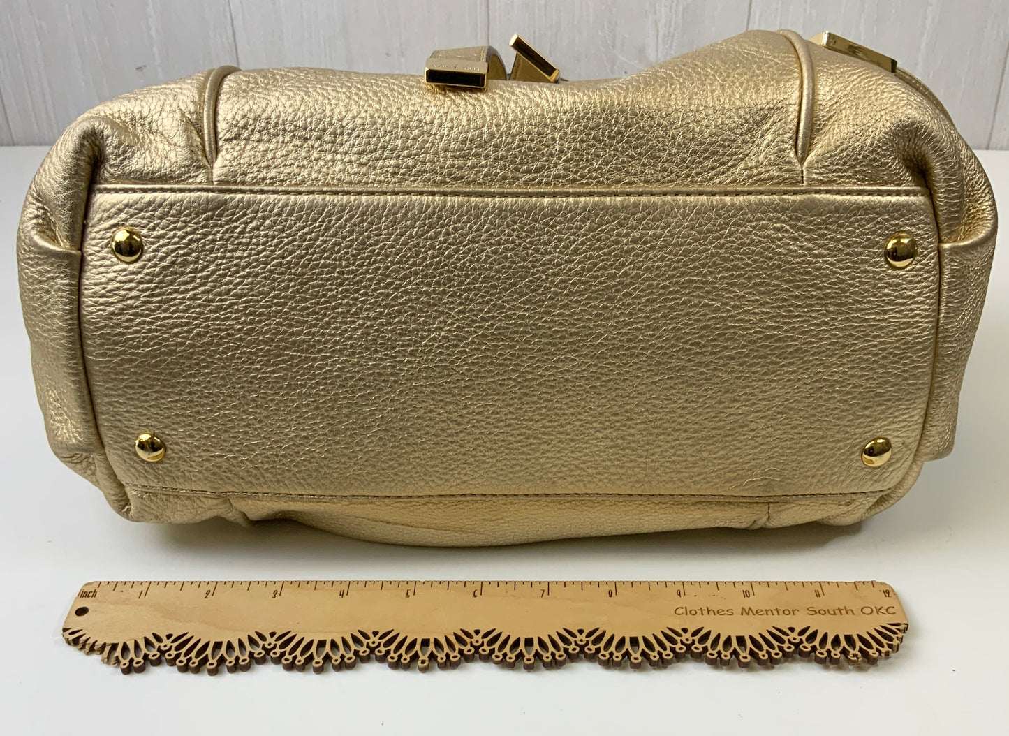 Crossbody Designer By Michael Kors In Tan, Size:Medium