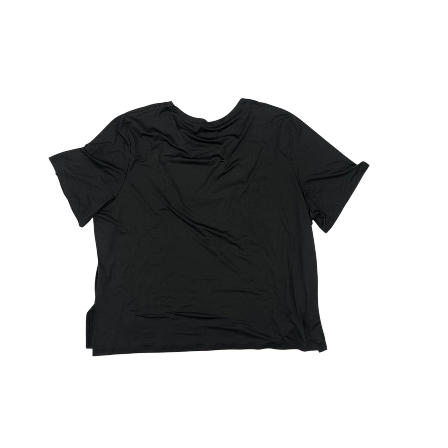 Athletic Top Ss By Cmf In Black, Size:2X
