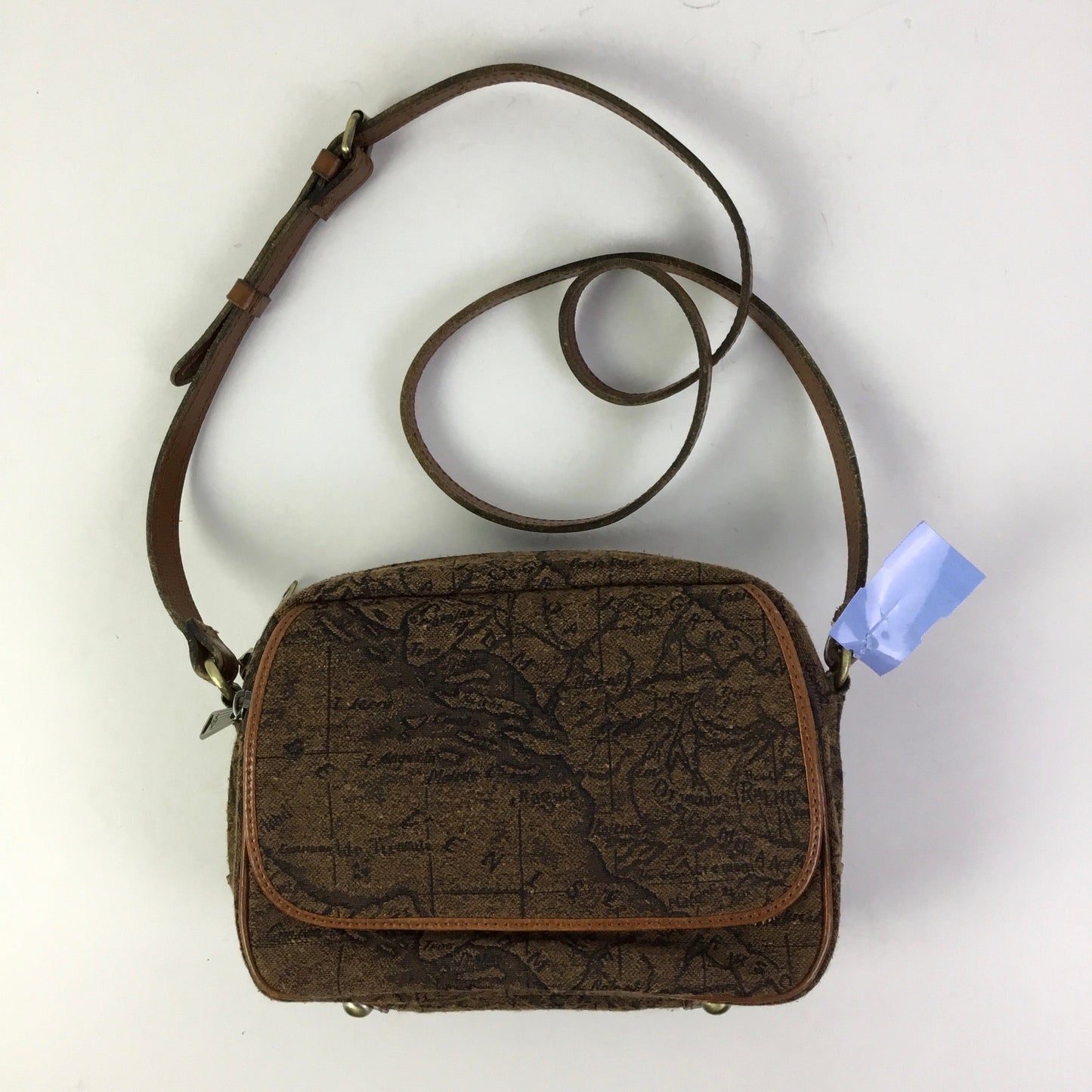 Crossbody Designer By Patricia Nash In Brown, Size:Small