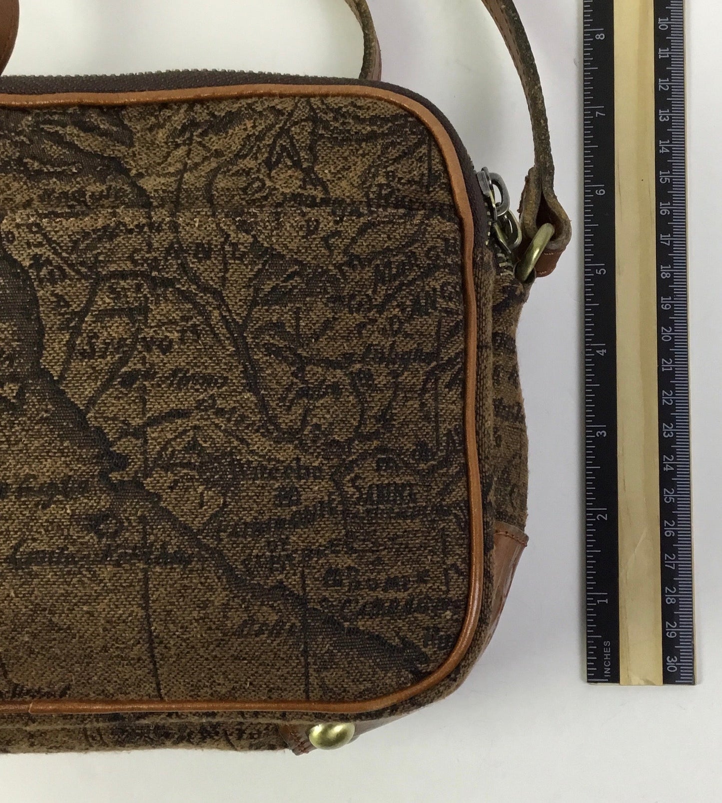 Crossbody Designer By Patricia Nash In Brown, Size:Small