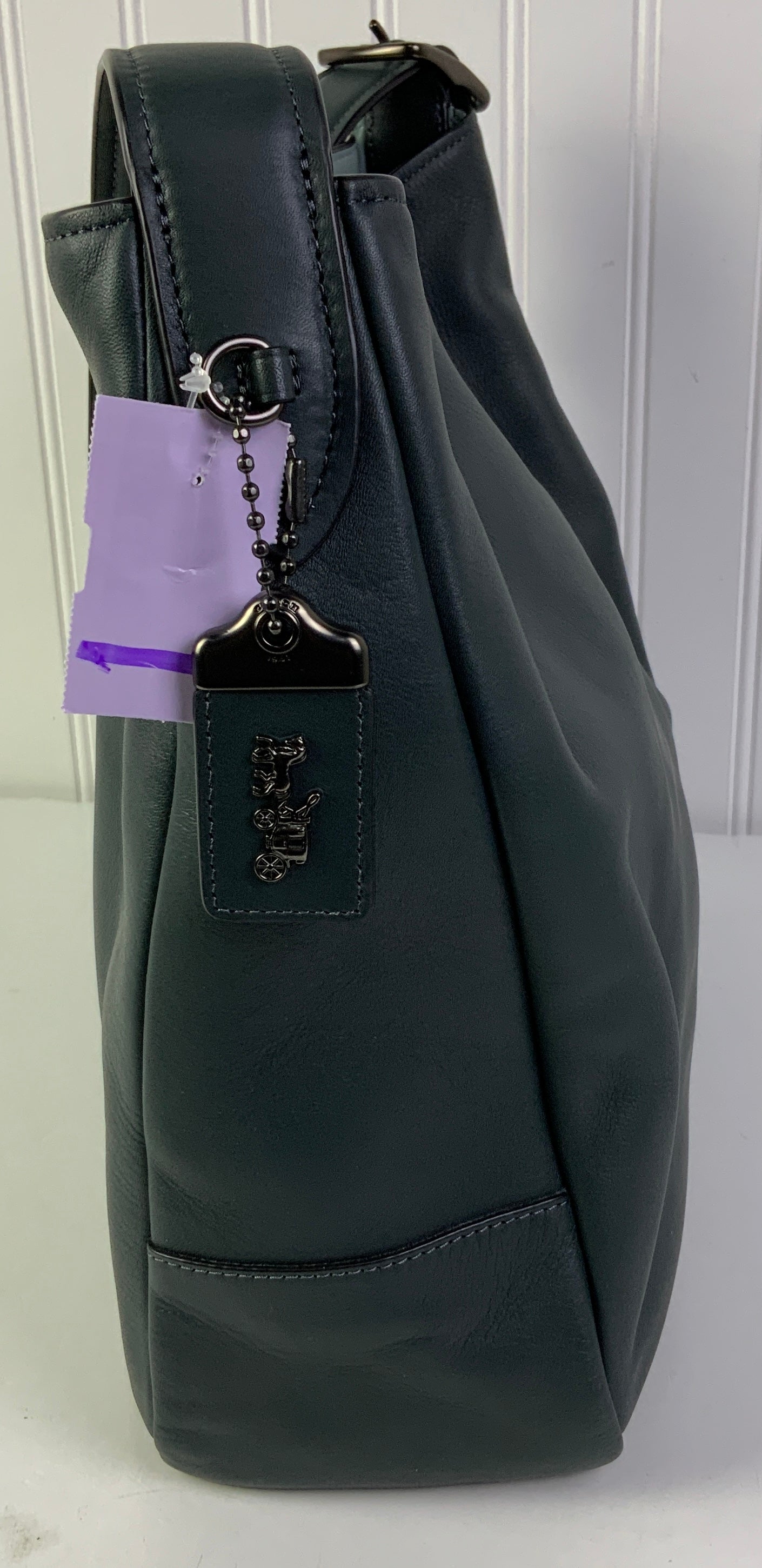 Handbag Designer By Coach In Blue, Size:Large