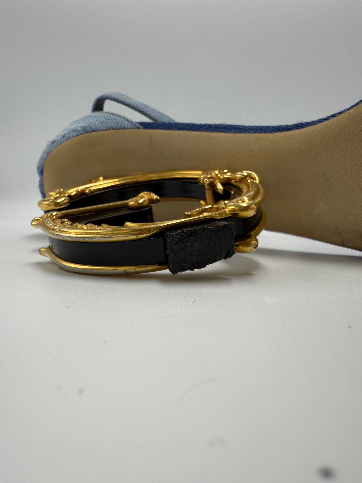 Dolce & Gabbana Barocco DG Luxury Designer Heels, Size: 10