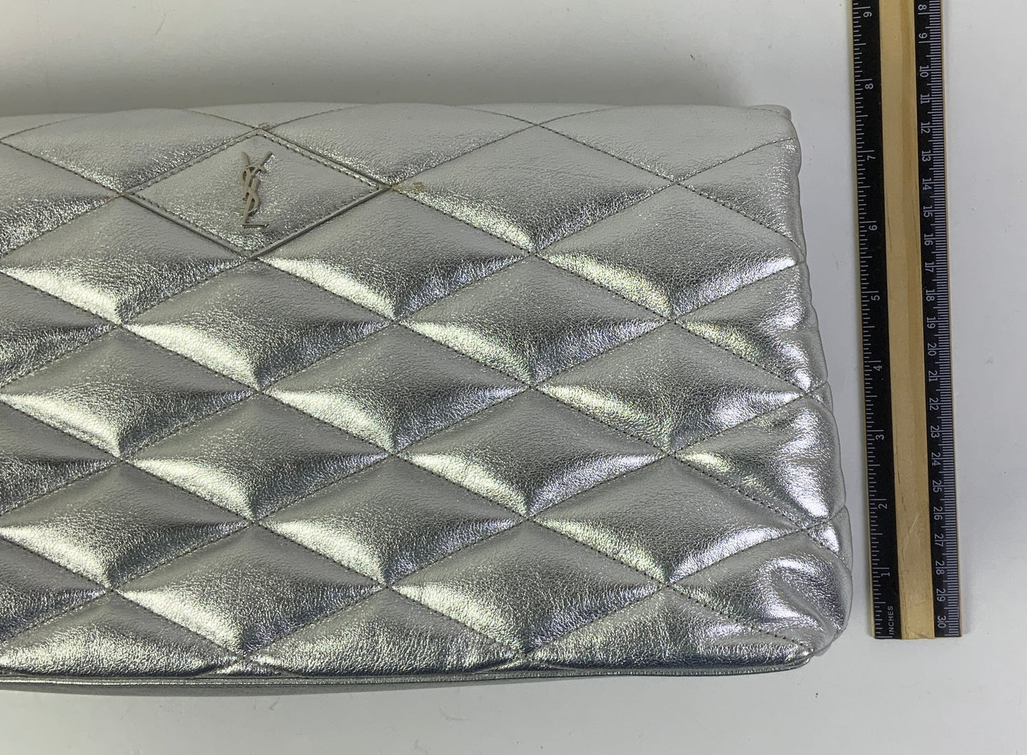 Clutch Luxury Designer By Yves Saint Laurent, Size: Large
