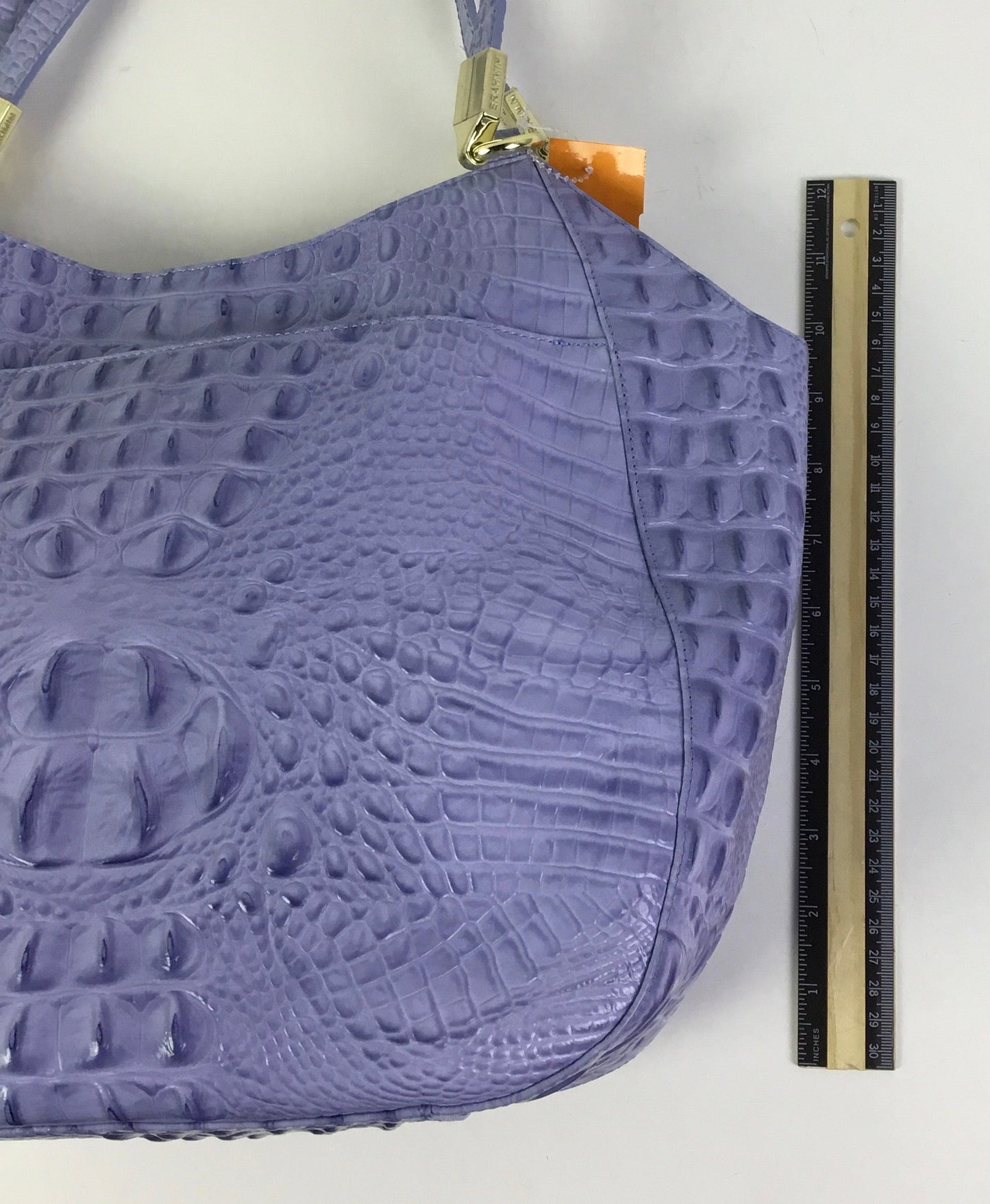 Handbag Designer By Brahmin In Blue, Size:Large