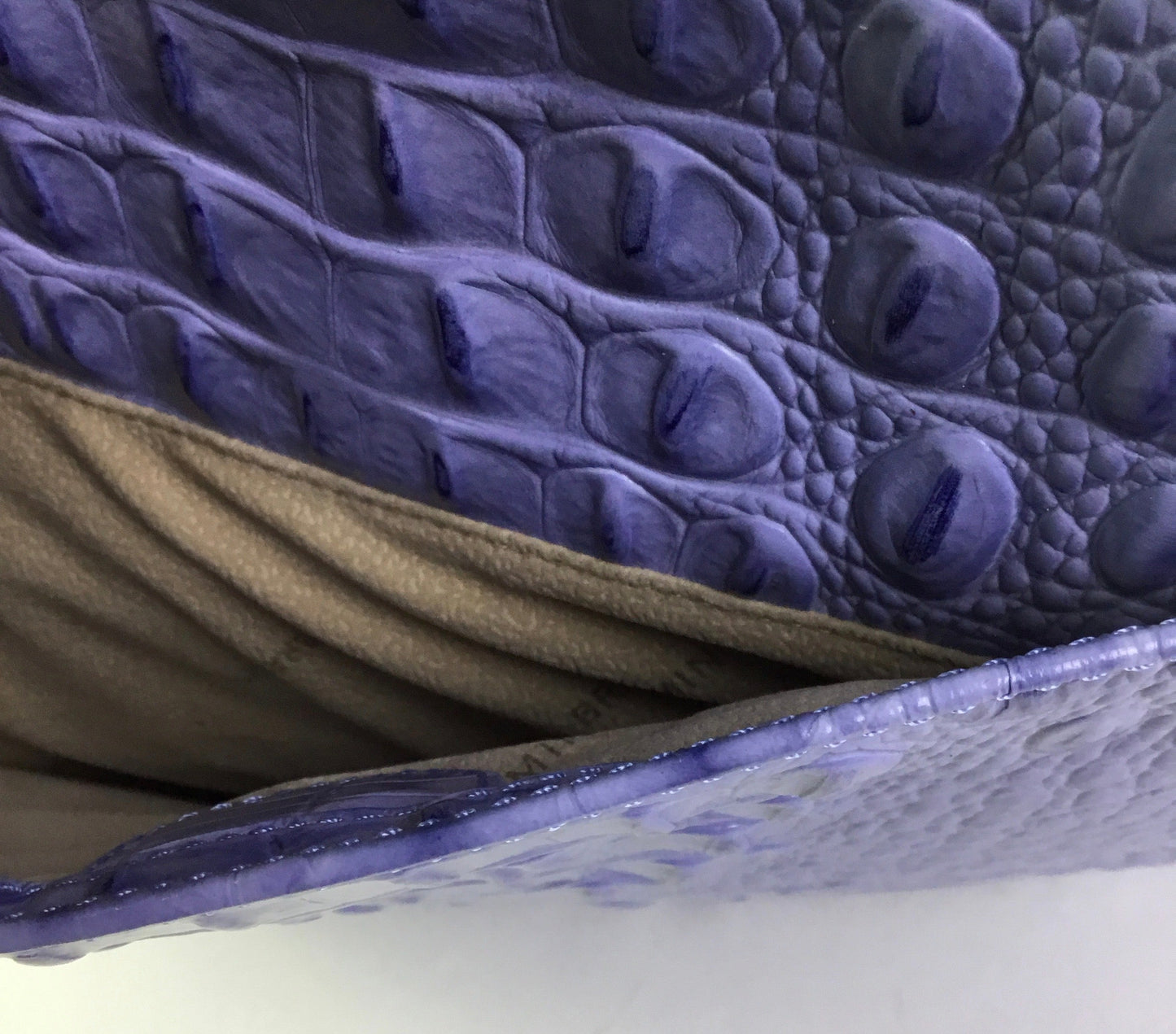 Handbag Designer By Brahmin In Blue, Size:Large