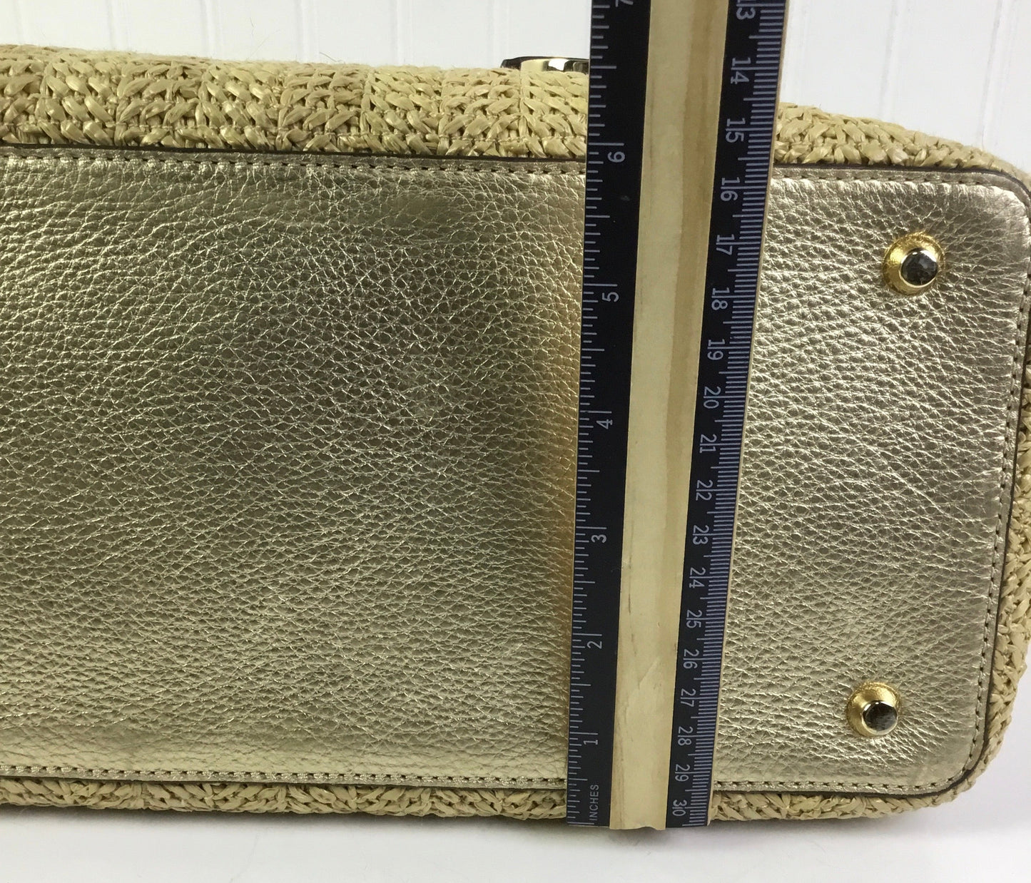 Handbag Designer By Michael Kors In Tan, Size:Medium