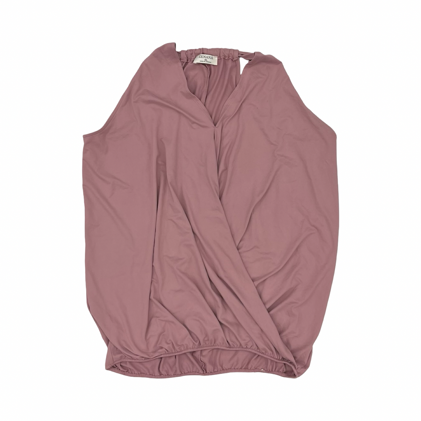 Top Sleeveless By Zenana In Pink, Size:Xl