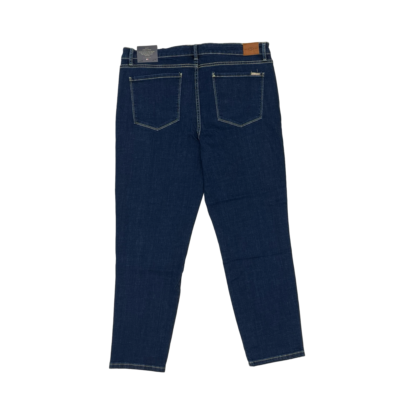Jeans Skinny By Tommy Hilfiger In Blue Denim, Size:16