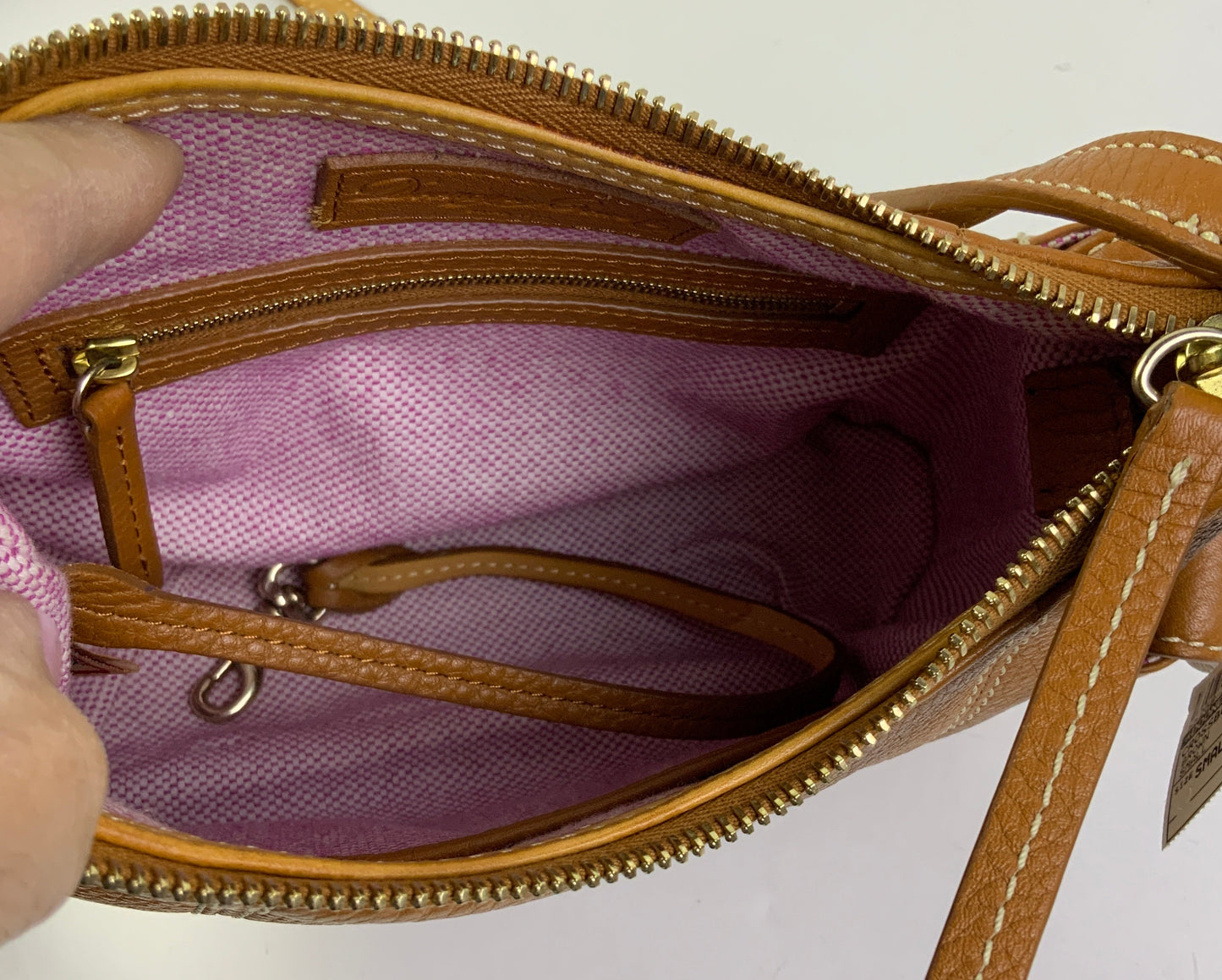 Crossbody Designer By Dooney And Bourke In Brown, Size:Small