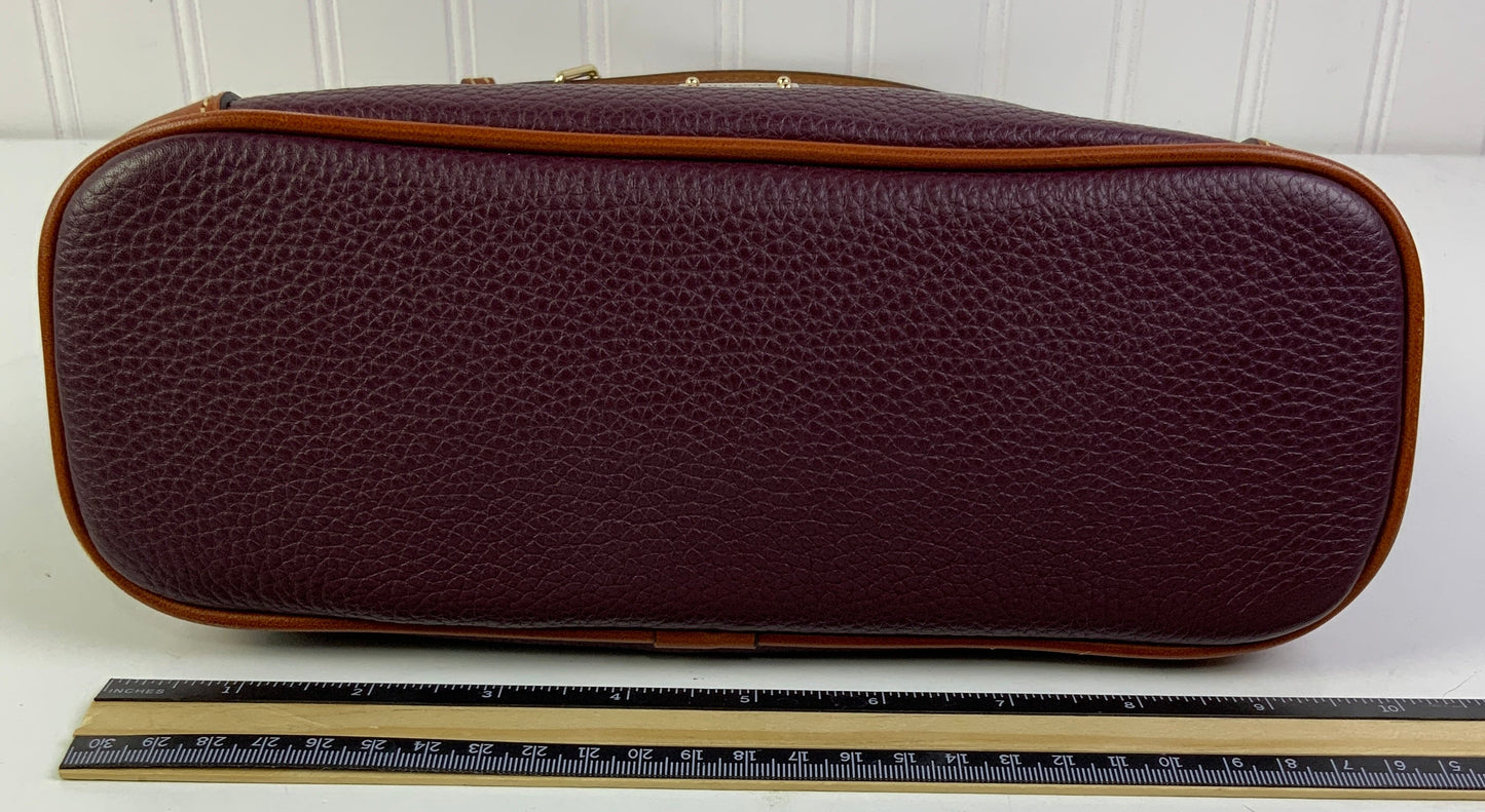 Crossbody Designer By Dooney And Bourke In Maroon, Size:Medium