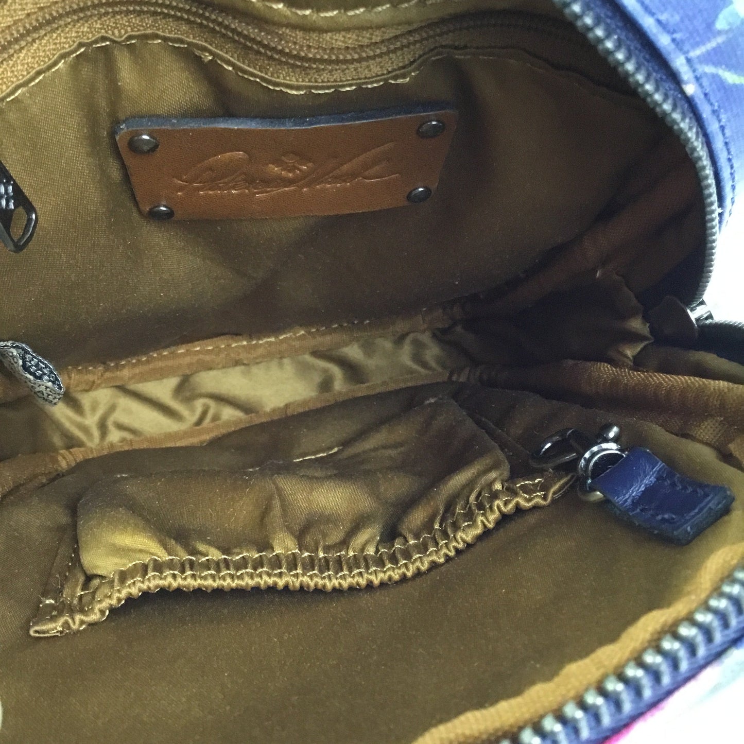 Crossbody Designer By Patricia Nash In Blue, Size:Small