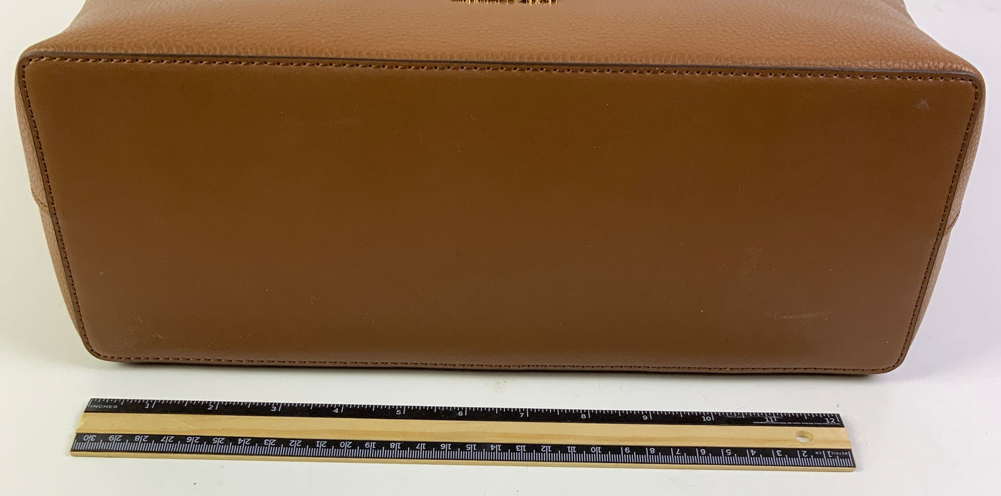 Handbag Designer By Michael Kors In Brown, Size:Large