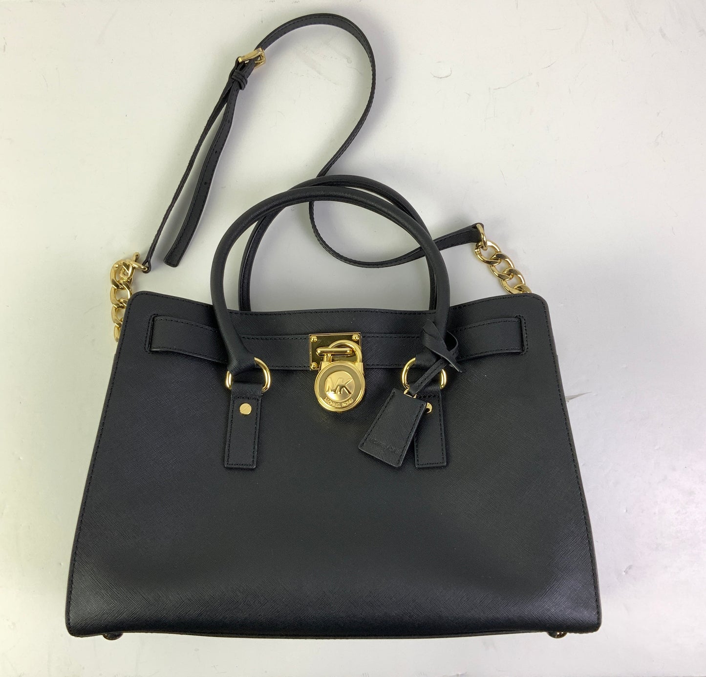Handbag Designer By Michael Kors In Black, Size:Large