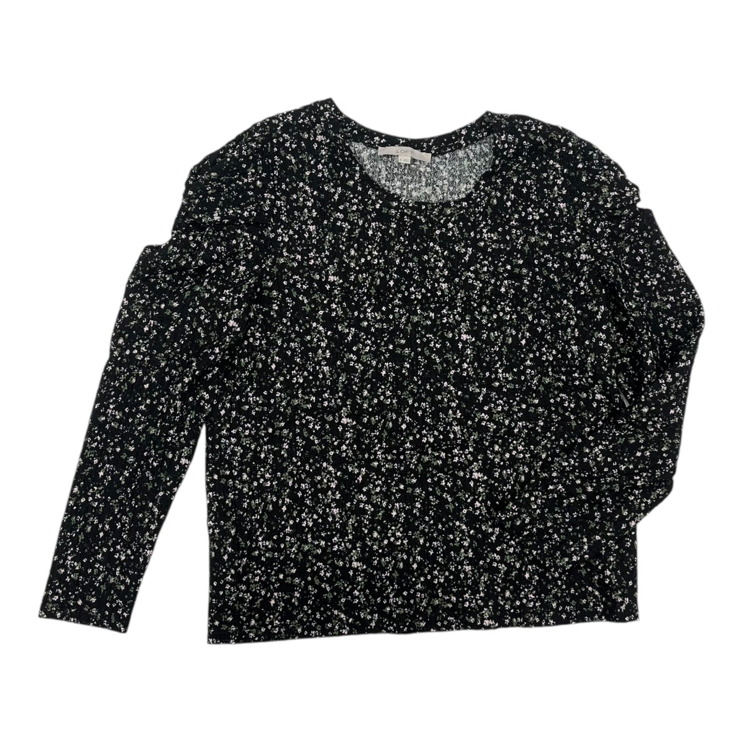 Top Ls By Loft In Black, Size:Xl