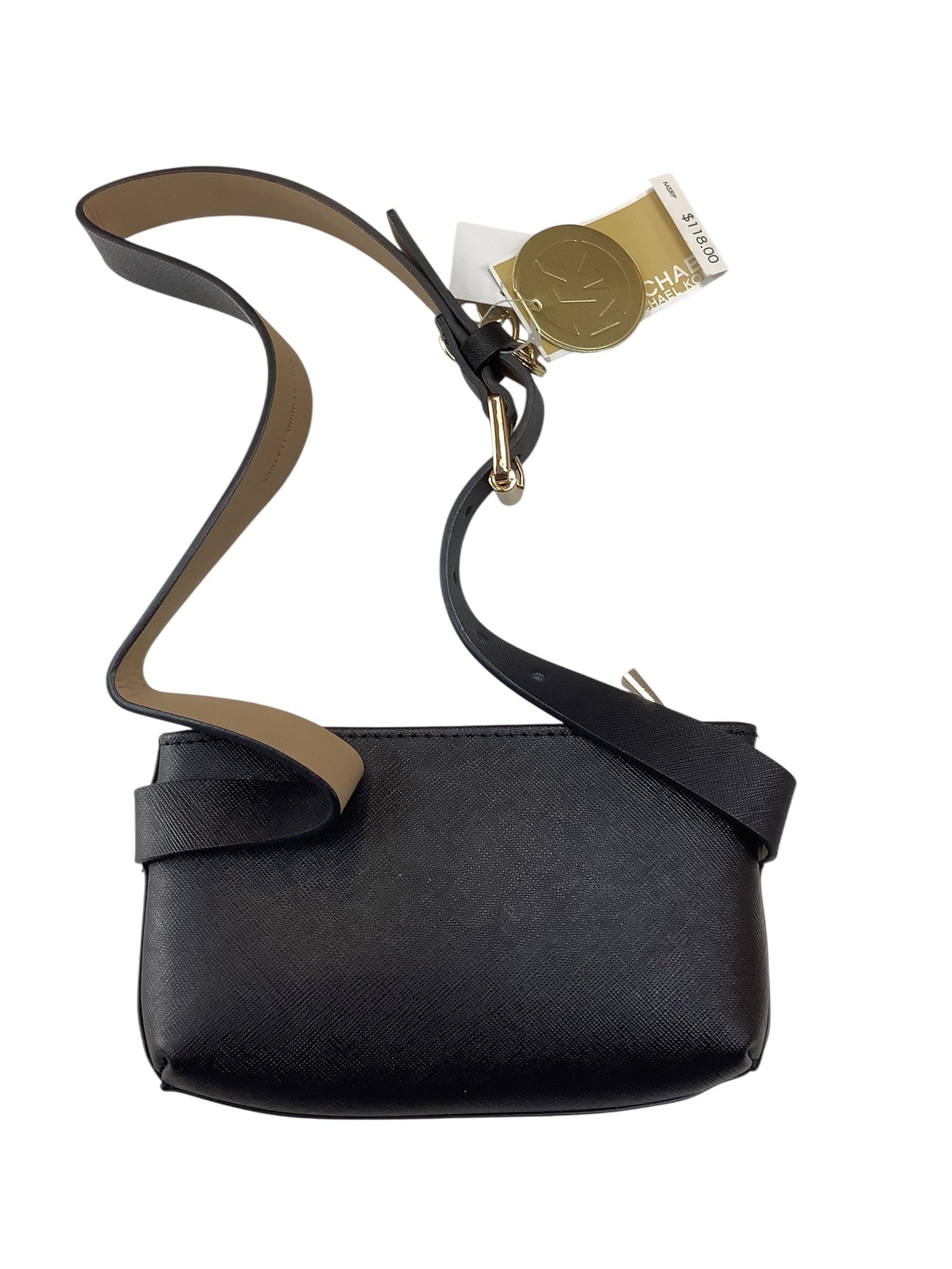 Belt Bag Designer By Michael Kors In Black, Size:Small