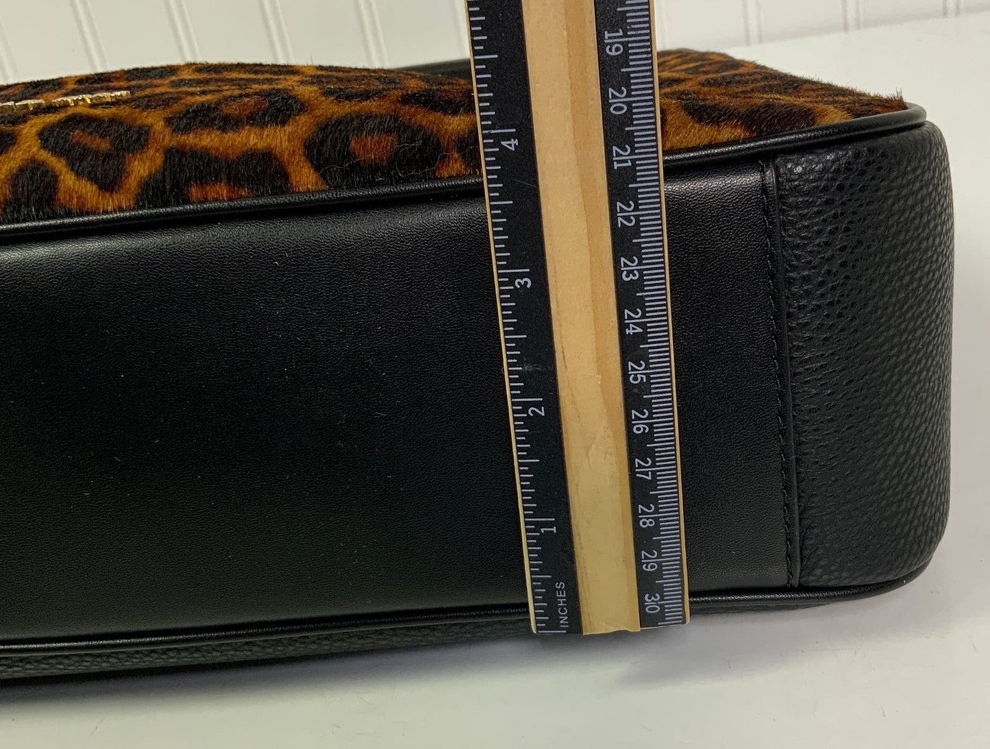 Handbag Designer By Michael Kors In Animal Print, Size:Large