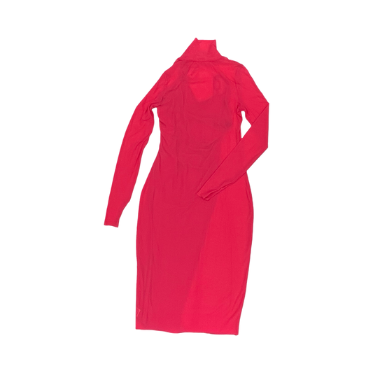 Dress Party Midi By Steve Madden In Pink, Size:L