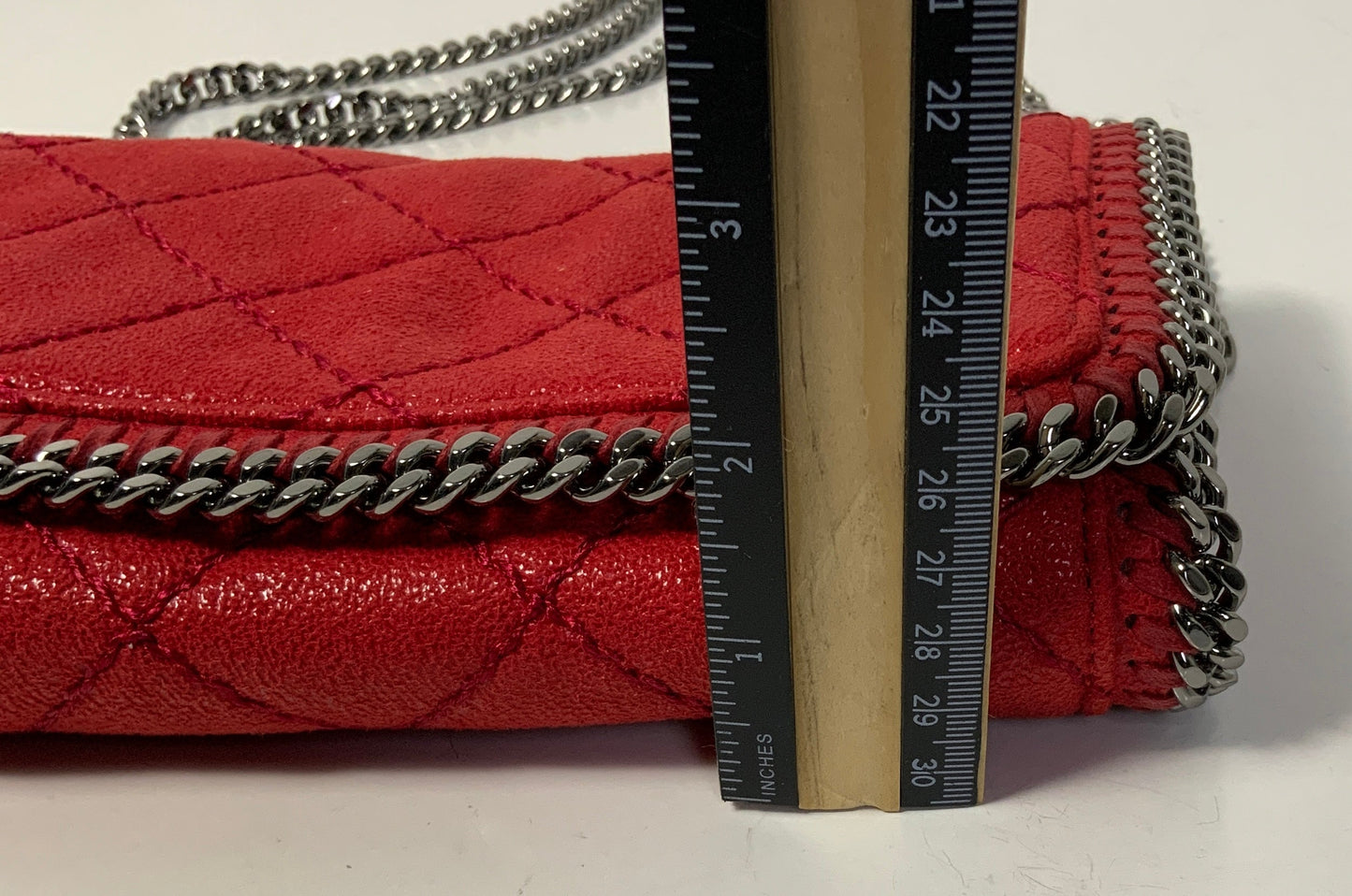 Crossbody Luxury Designer By Stella Mccartney In Red, Size:Small