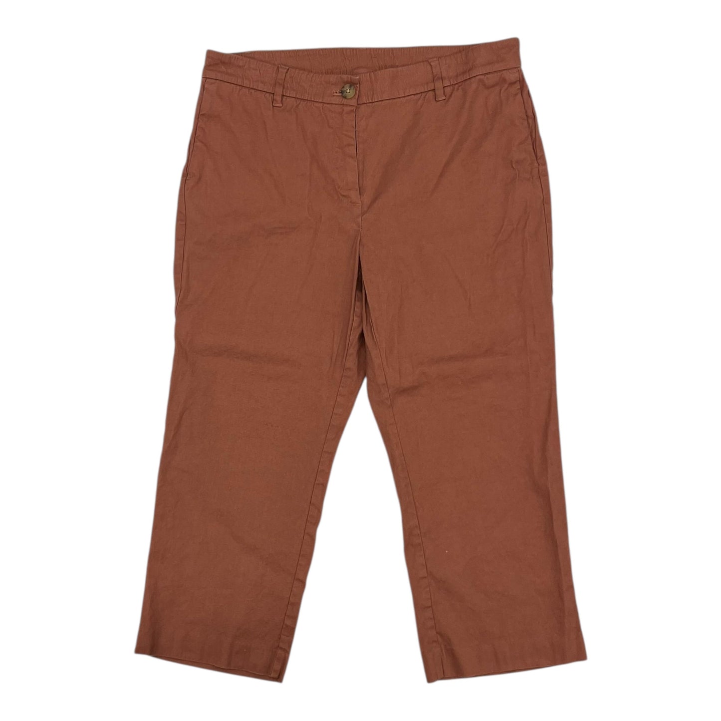 Pants Cropped By J. Jill In Brown, Size:12P