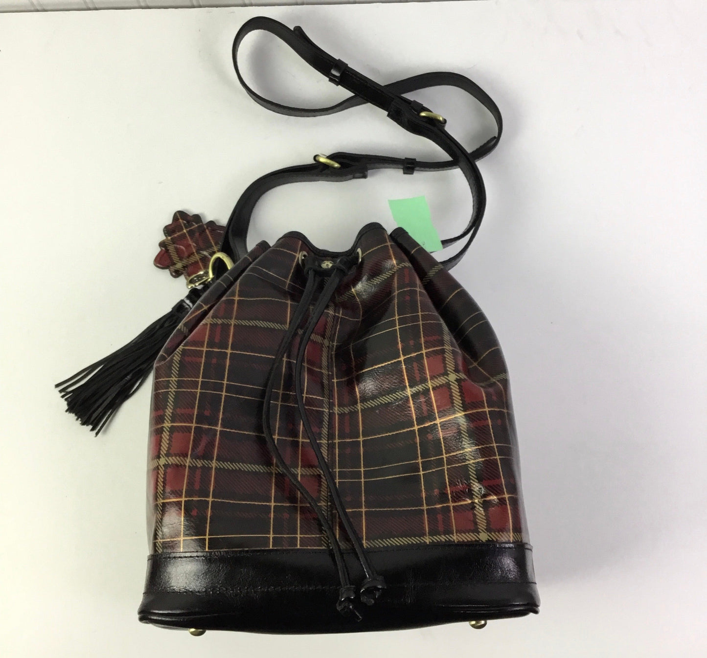 Crossbody Designer By Patricia Nash In Black & Red, Size:Large