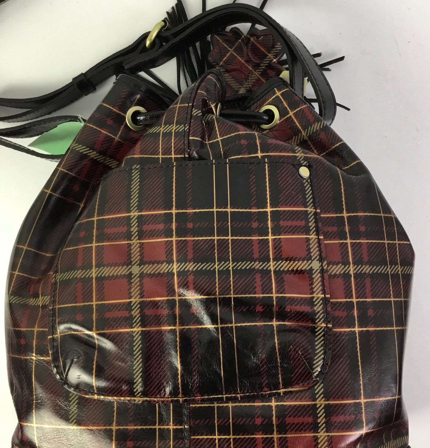 Crossbody Designer By Patricia Nash In Black & Red, Size:Large