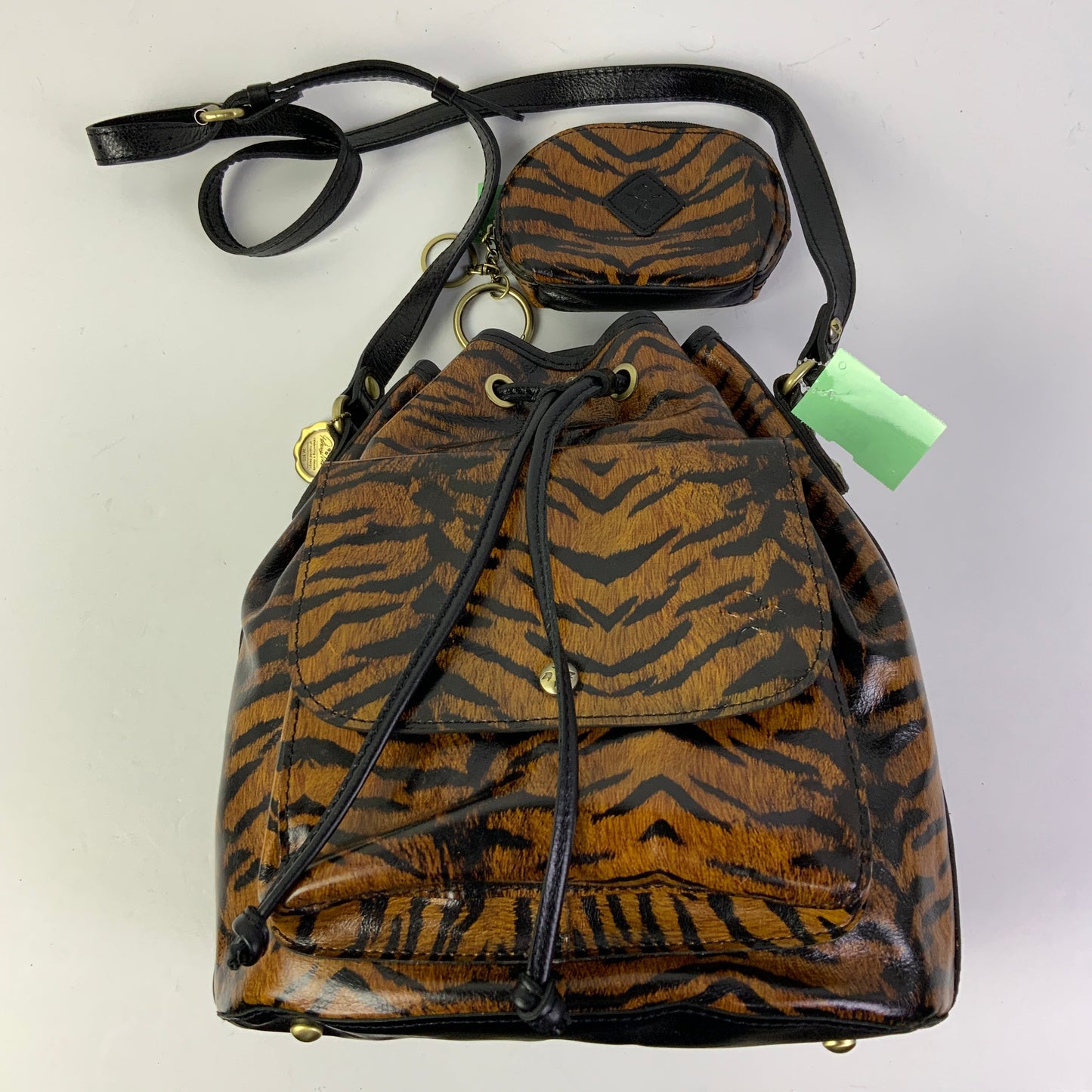 Crossbody Designer By Patricia Nash In Animal Print, Size:Large