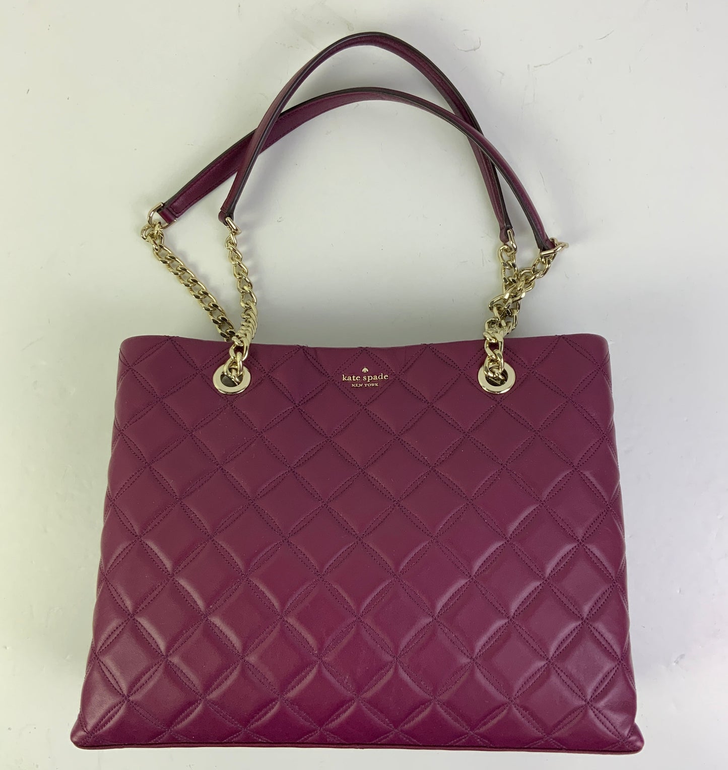 Handbag Designer By Kate Spade In Purple, Size:Medium