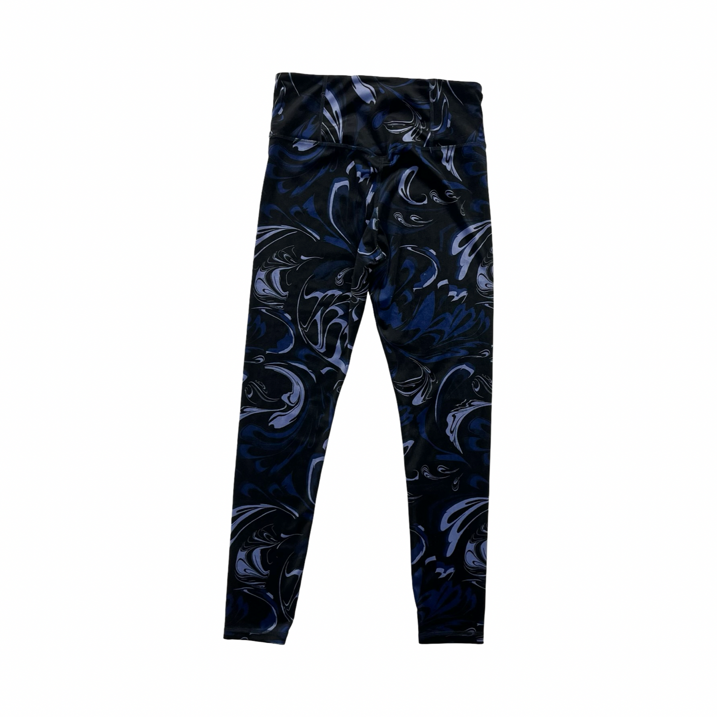 Pants Leggings By Athleta In Black & Blue, Size:M