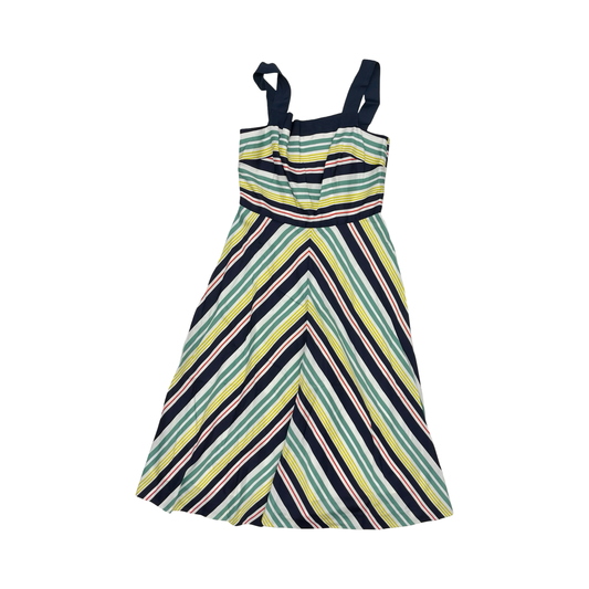 Dress Casual Midi By Boden In Striped Pattern, Size:6
