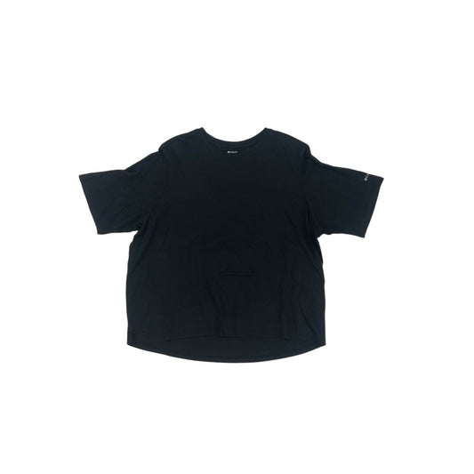 Athletic Top Ss By Columbia In Black, Size:L