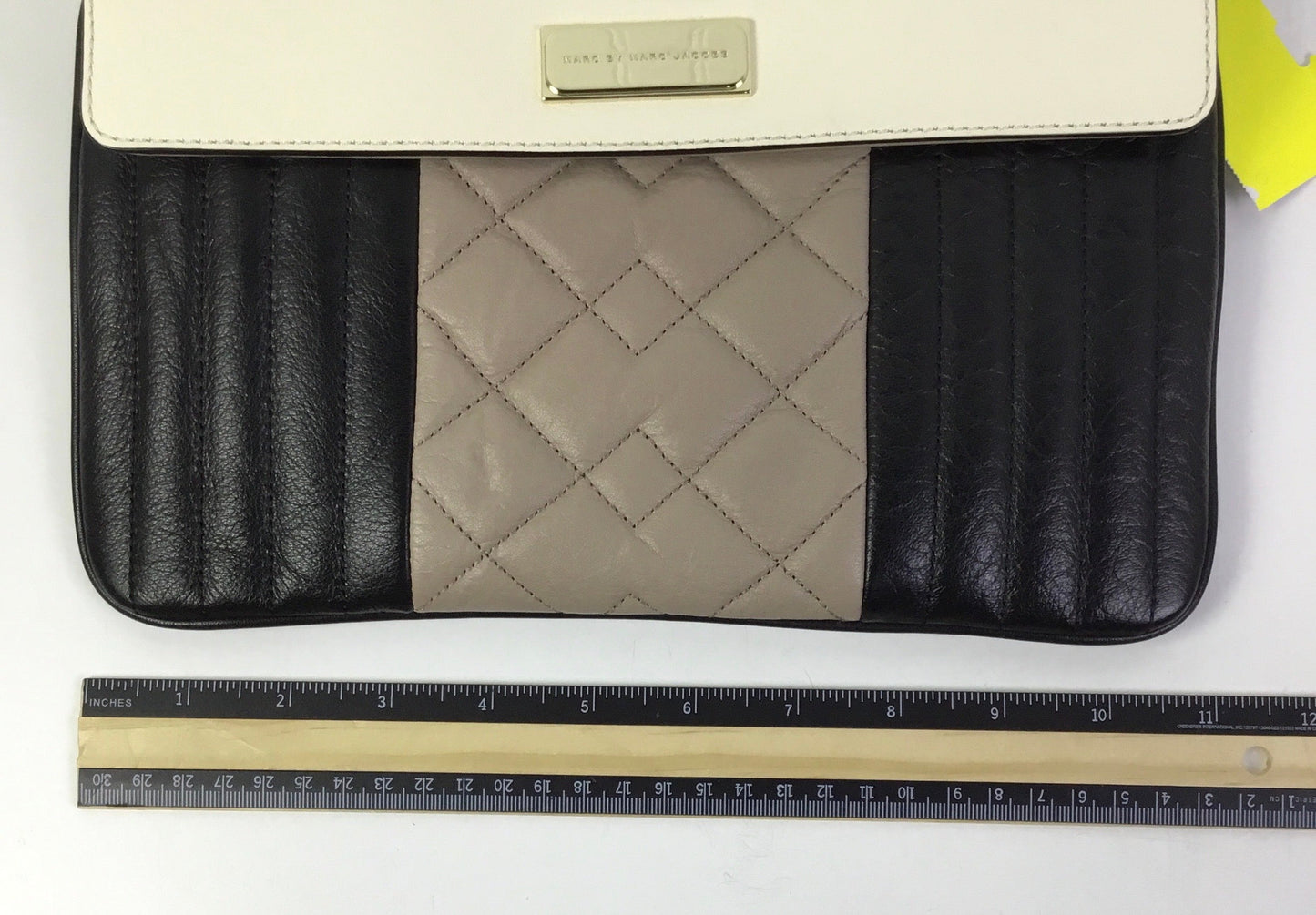 Crossbody Designer By Marc By Marc Jacobs In Black & Cream, Size:Small