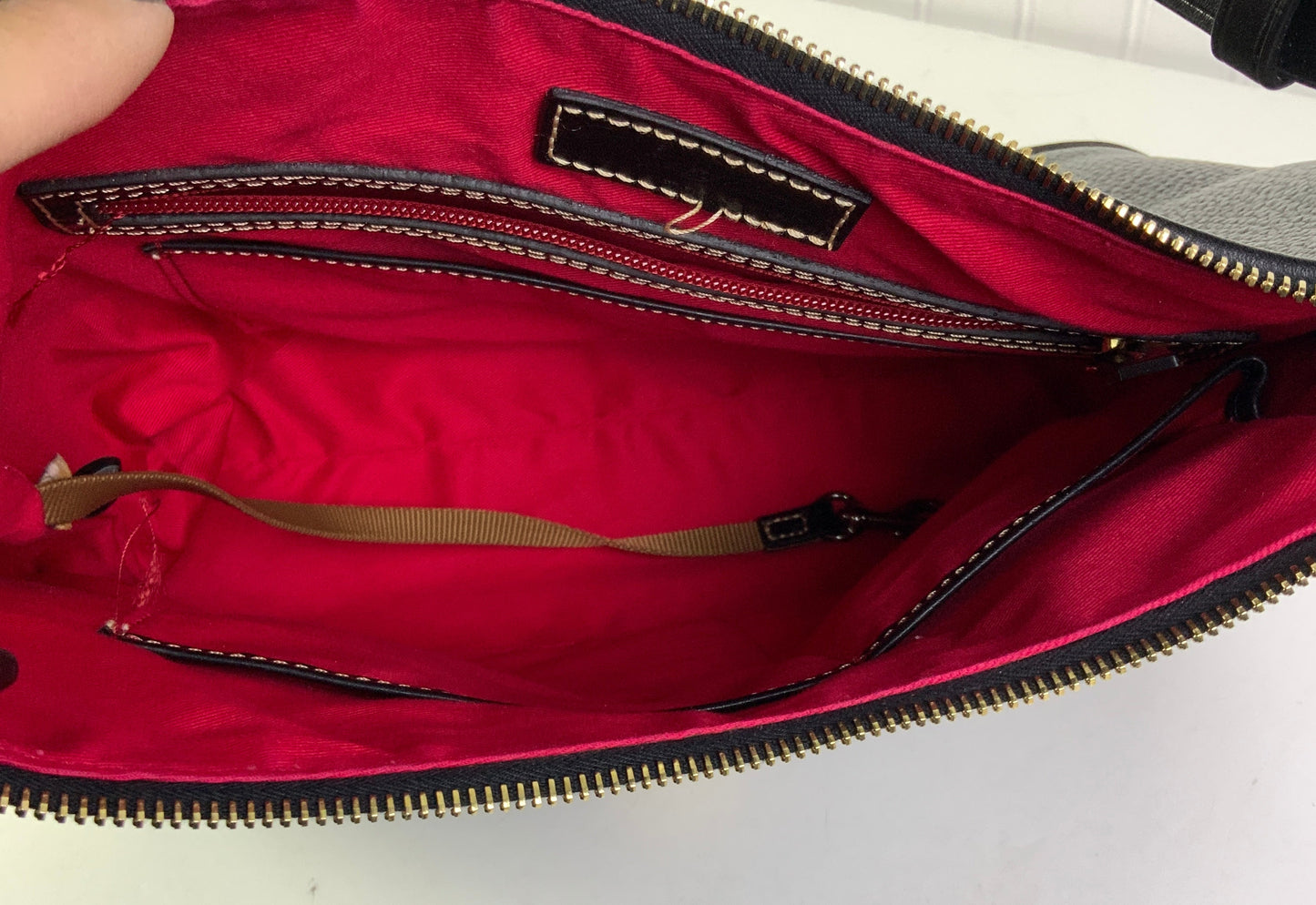 Handbag Designer By Dooney And Bourke In Black, Size:Medium