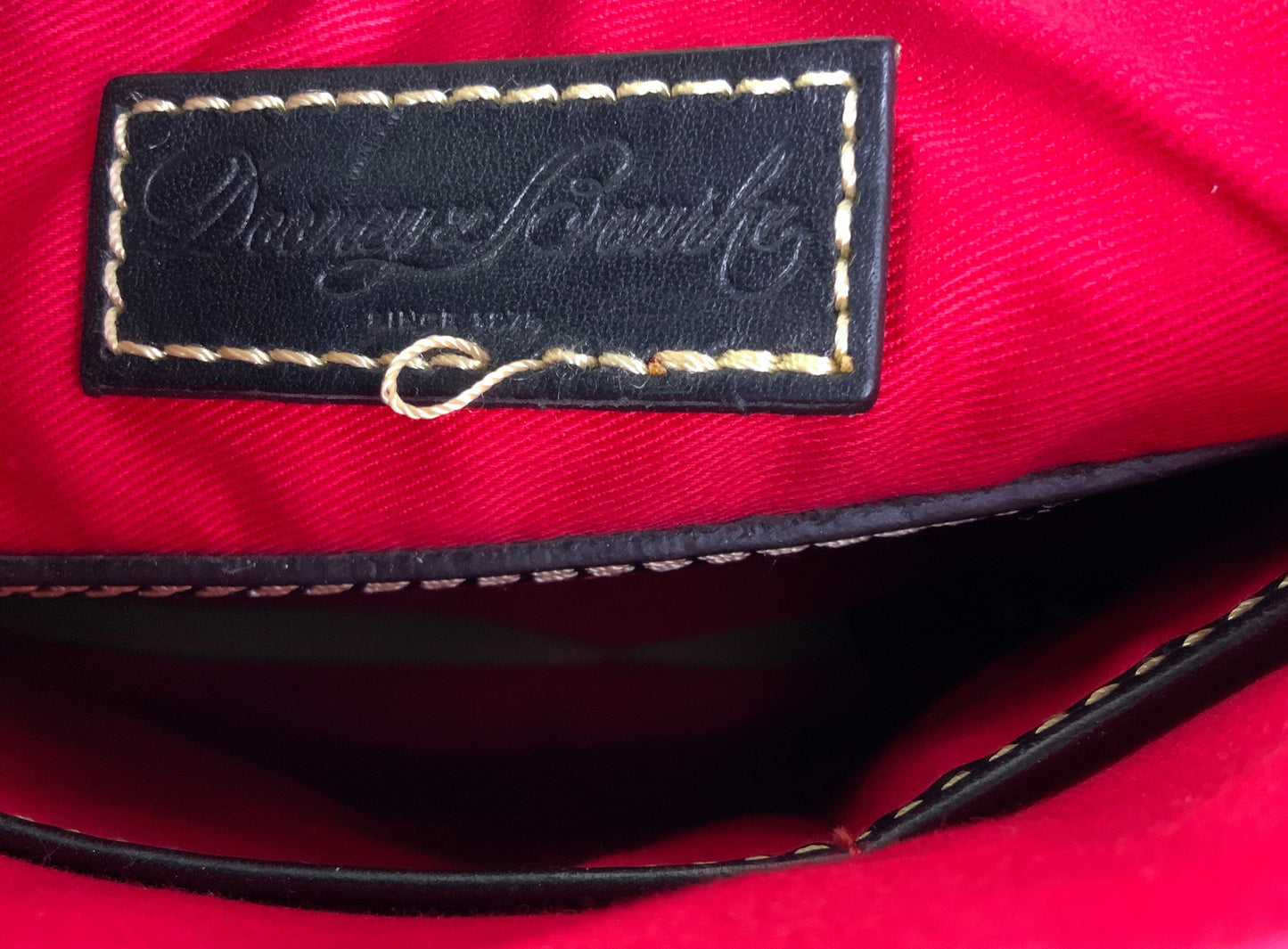 Handbag Designer By Dooney And Bourke In Black, Size:Medium