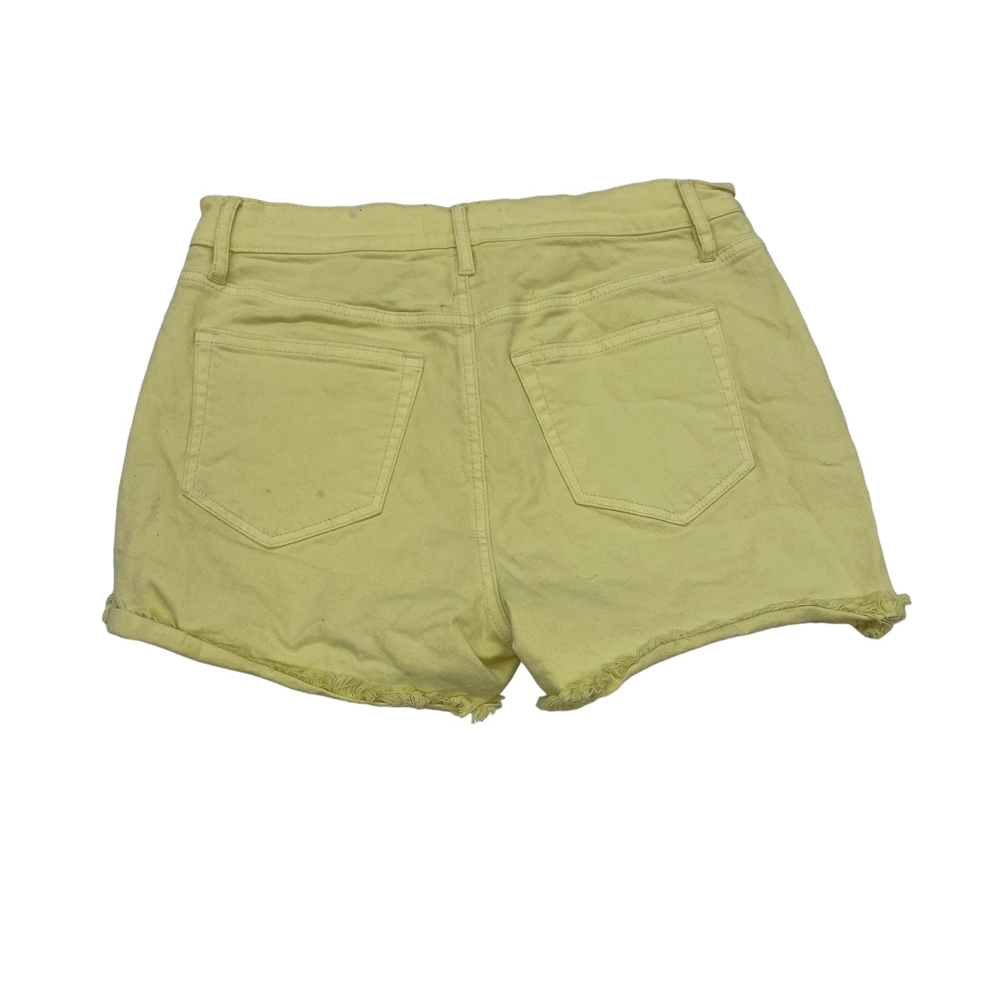 YELLOW DENIM SHORTS by LOFT Size:4